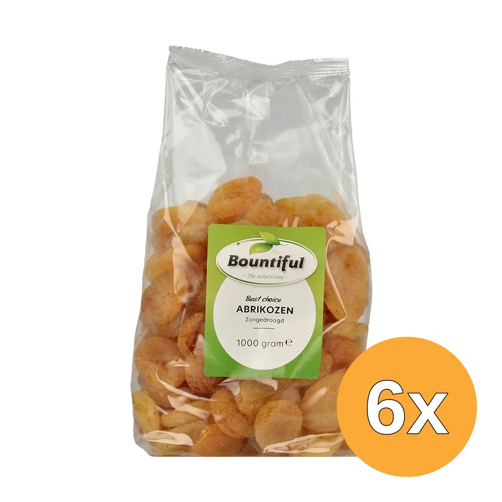 6x Bountiful Abrikozen (1000 gr)