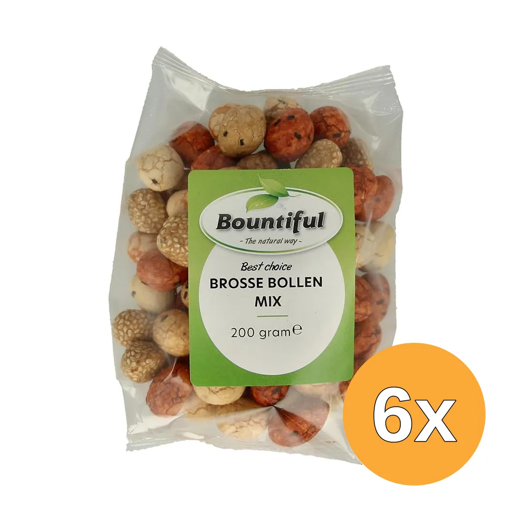 6x Bountiful Brosse Bollen Mix (200 gr)