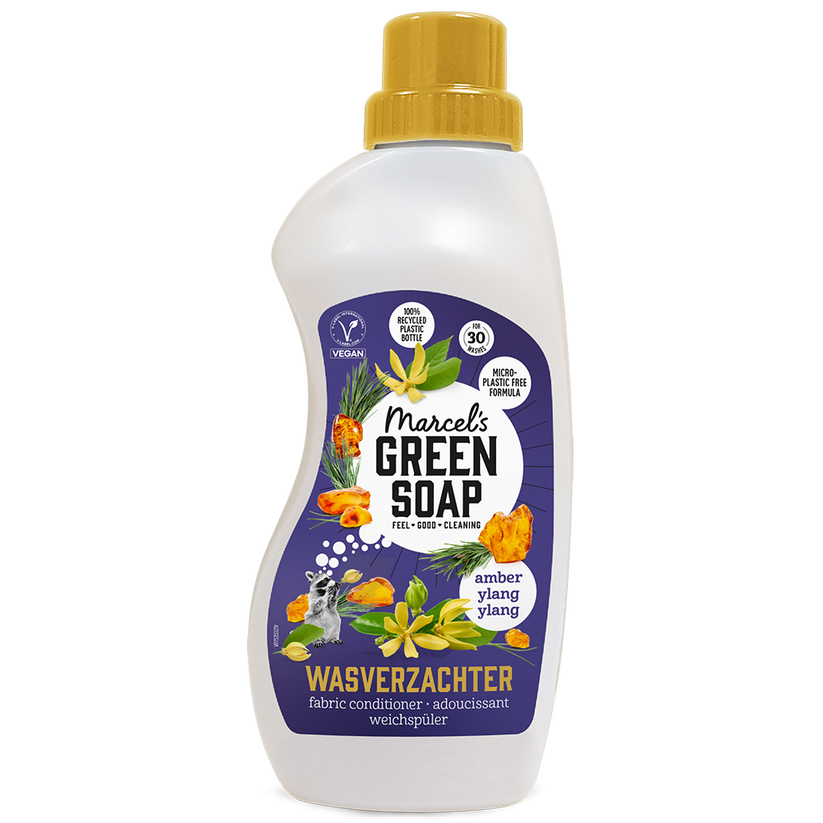 Marcel's Green Soap Wasverzachter Amber & Ylang Ylang (750 ml)
