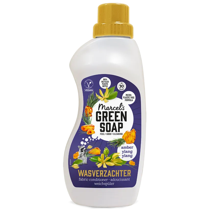 Marcel's Green Soap Wasverzachter Amber & Ylang Ylang (750 ml)