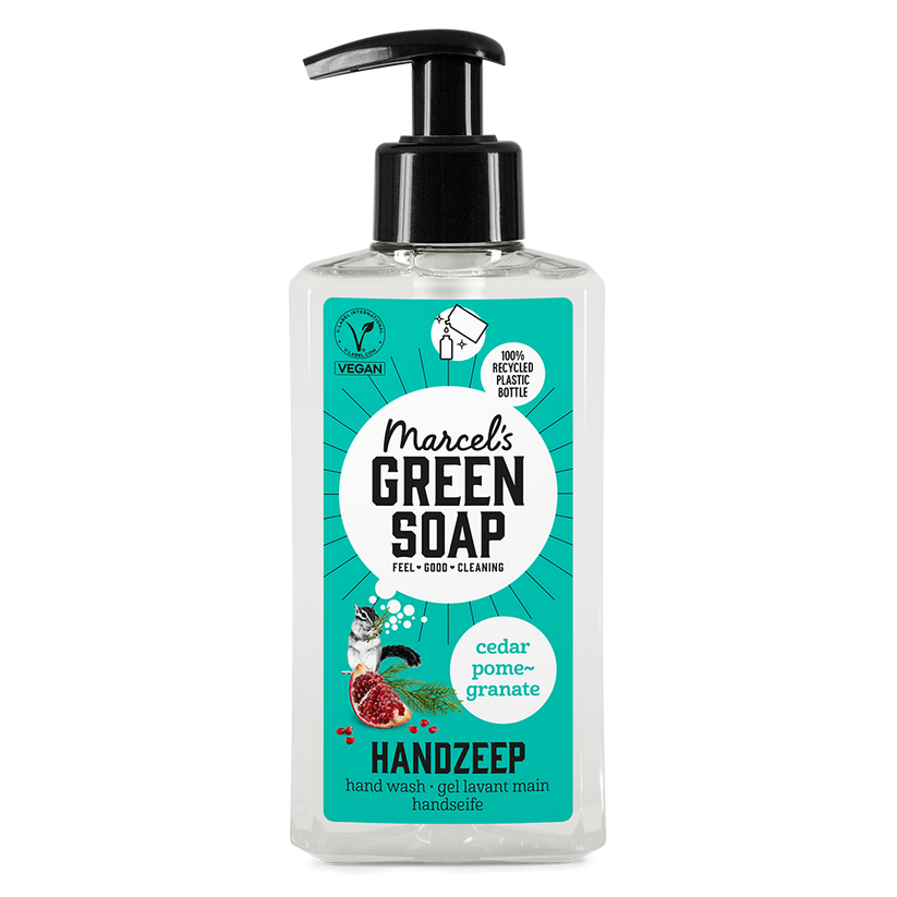 Marcel's Green Soap Handzeep Ceder & Granaatappel (250ml)