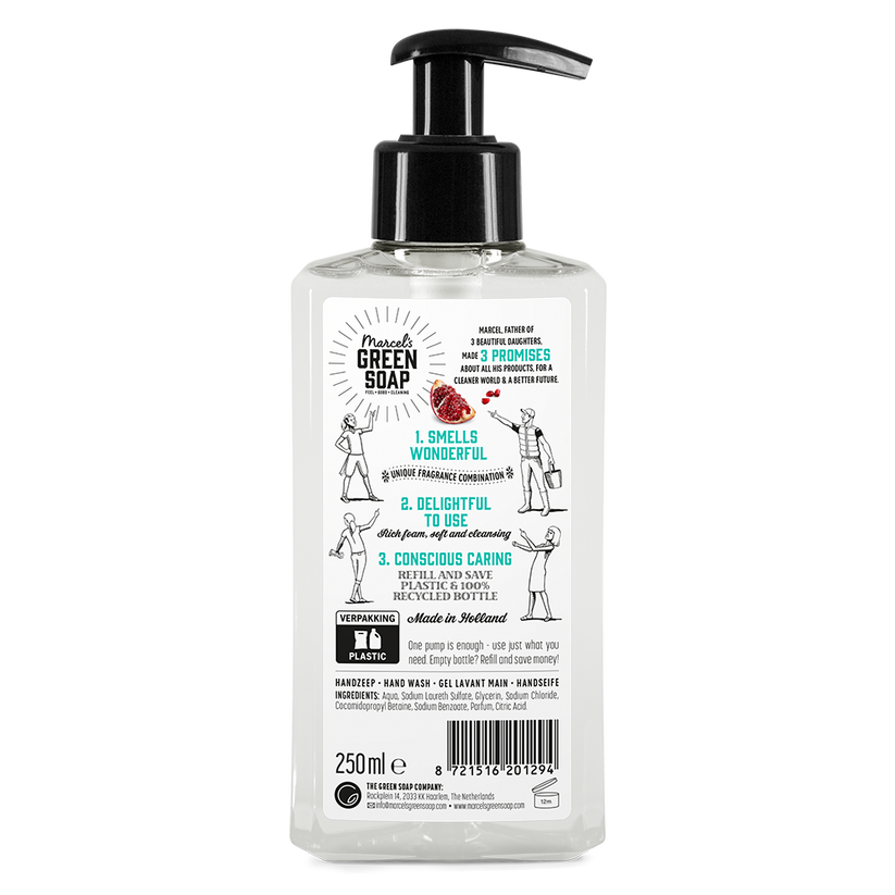Marcel's Green Soap Handzeep Ceder & Granaatappel (250ml)