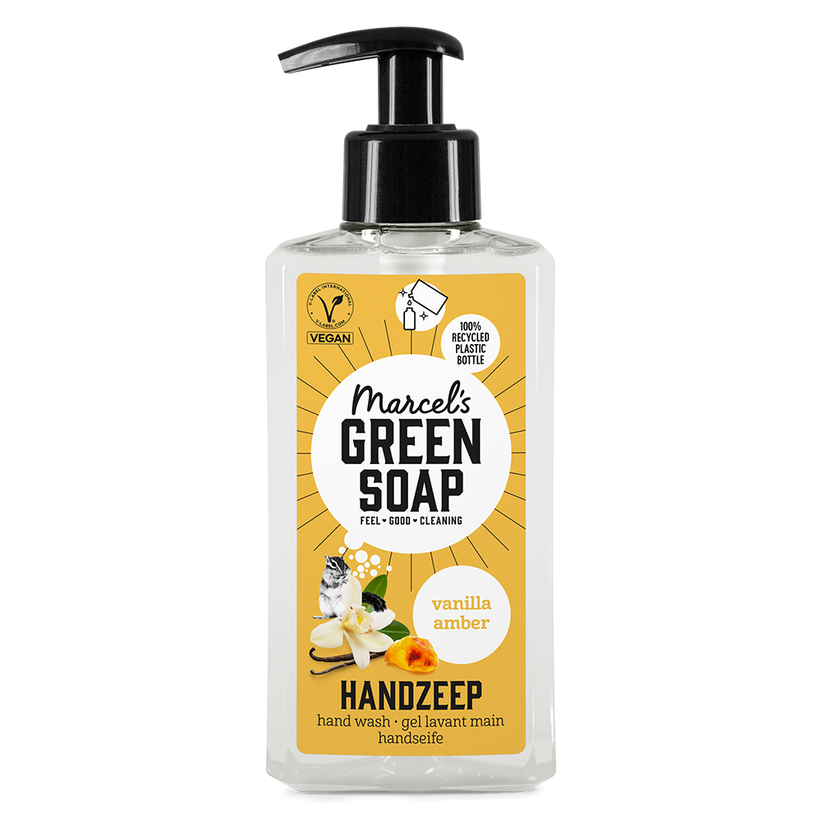 Marcel's Green Soap Handzeep Vanille & Amber (250ml)