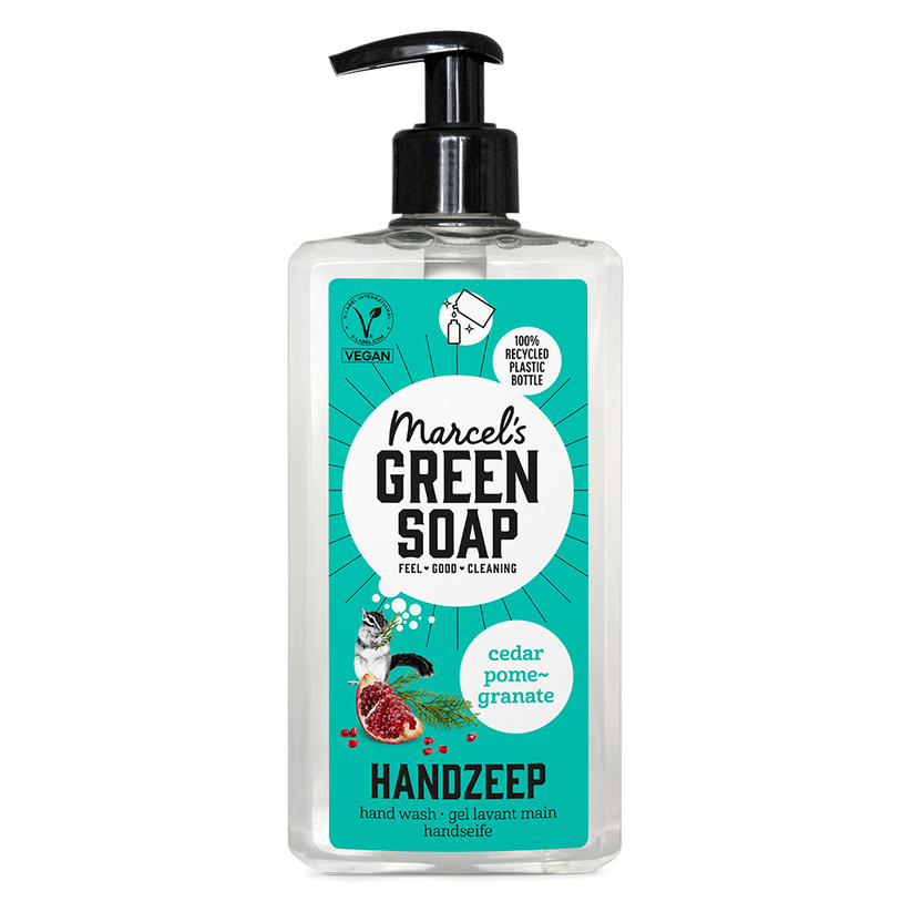Marcel's Green Soap Handzeep Ceder & Granaatappel (500 ml)