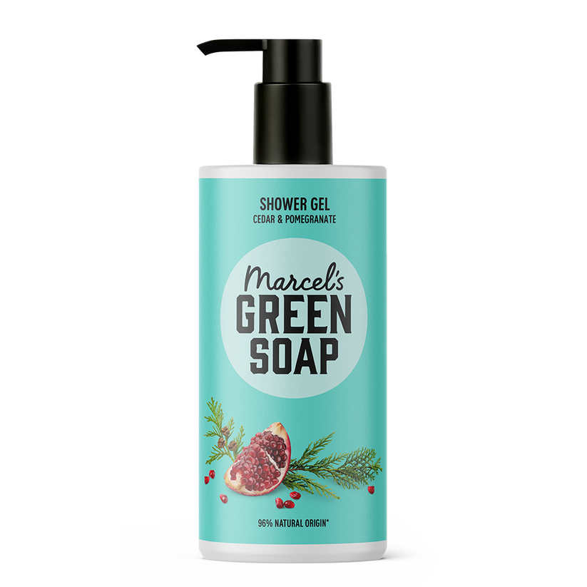 Marcel's Green Soap Shower Gel Cedar & Pomegranate (300 ml)