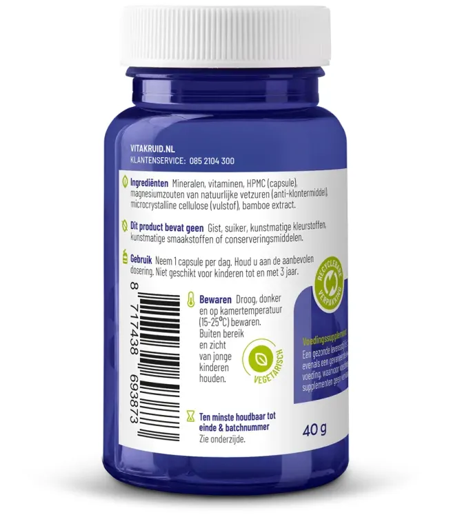 Vitakruid Multi 100% RI (90 vega capsules)