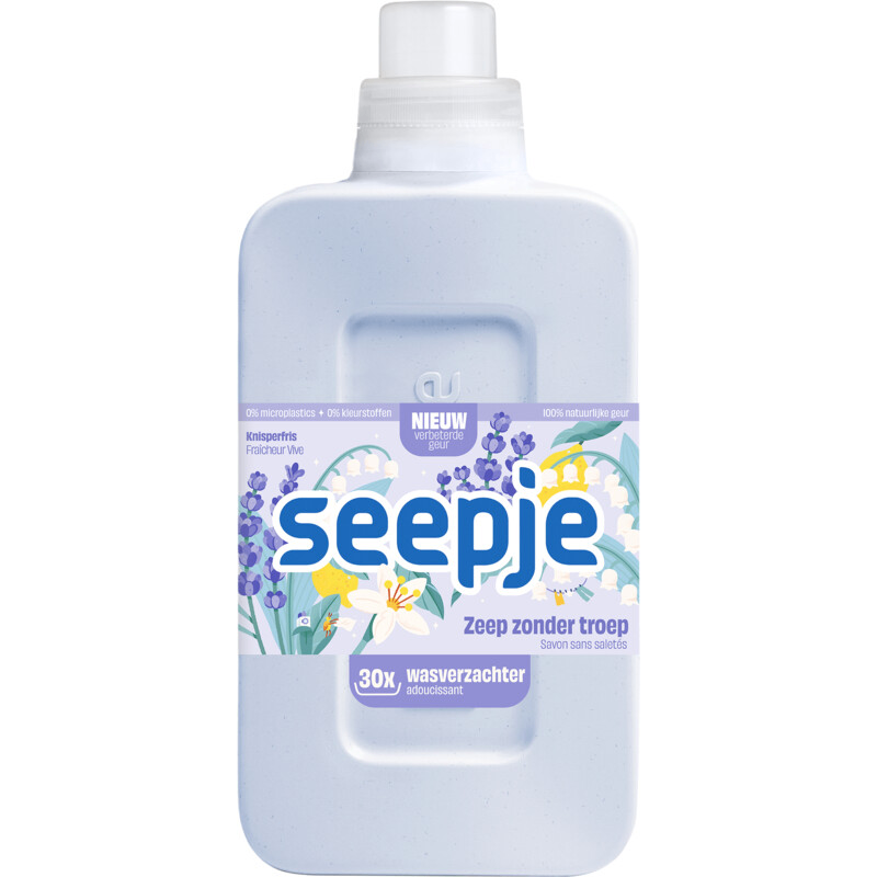 Seepje Wasverzachter Knisperfris (750 ml)
