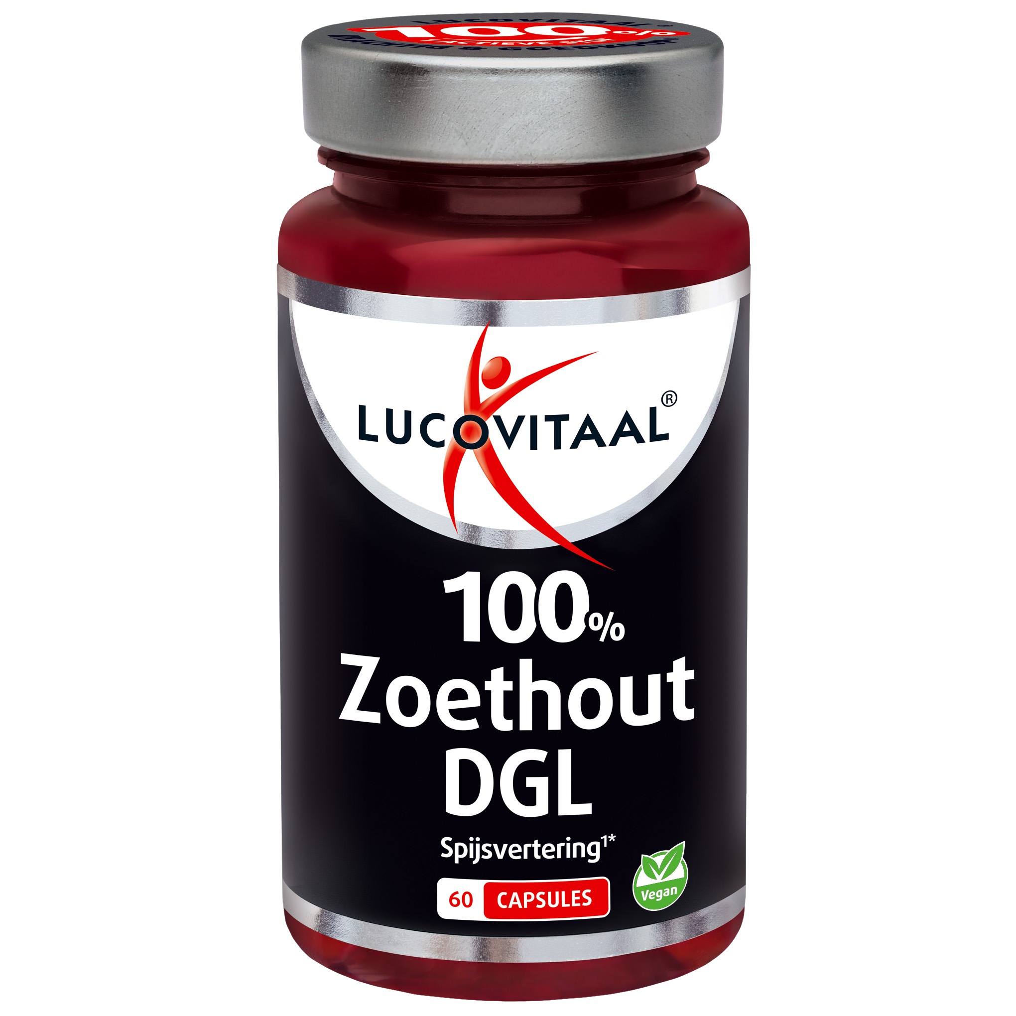 Lucovitaal 100% Zoethout DGL (60 capsules)