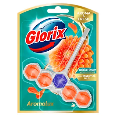 Glorix Toiletblok Aroma Lux Dahlia Flower (1 stuk)