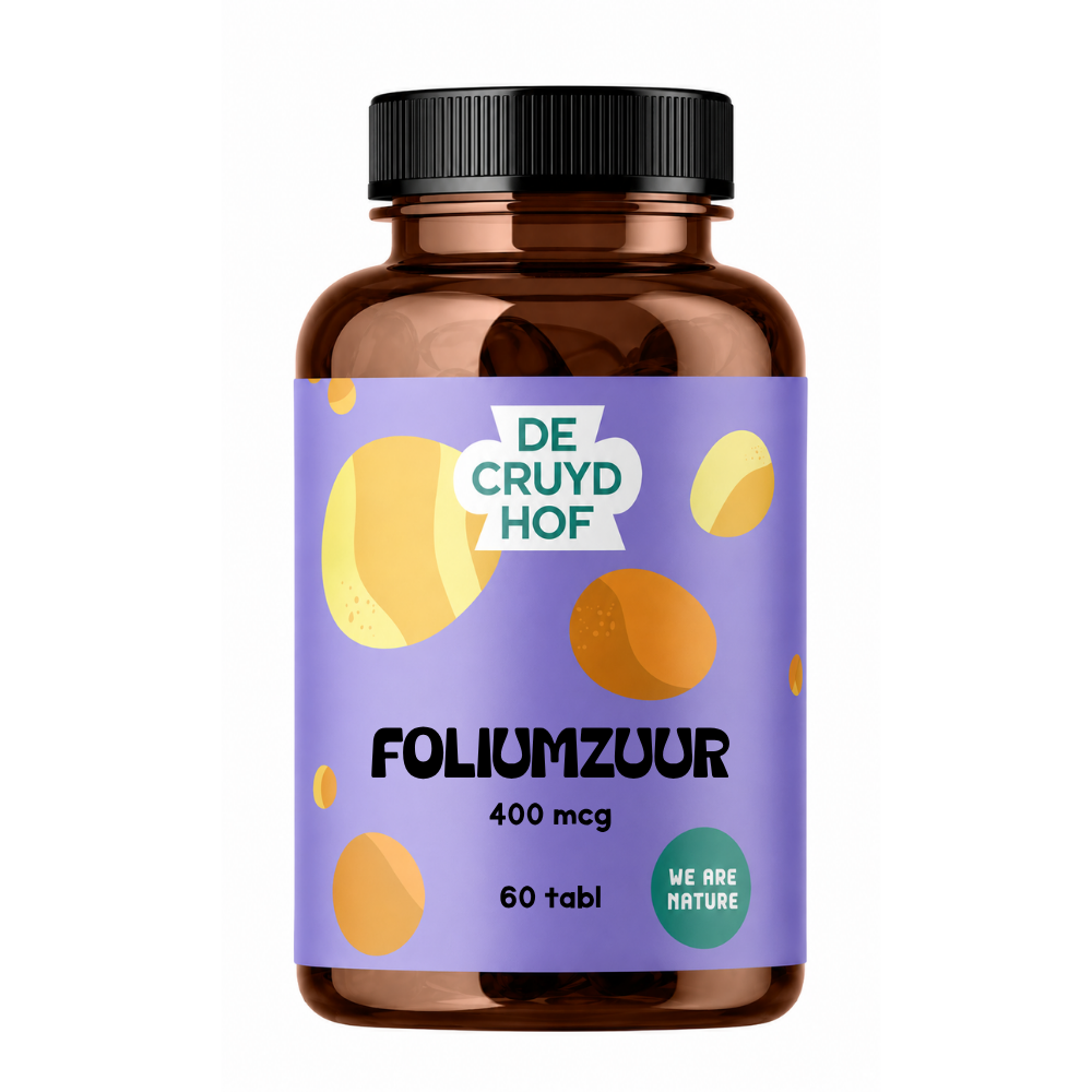De Cruydhof Foliumzuur (60 tabletten)