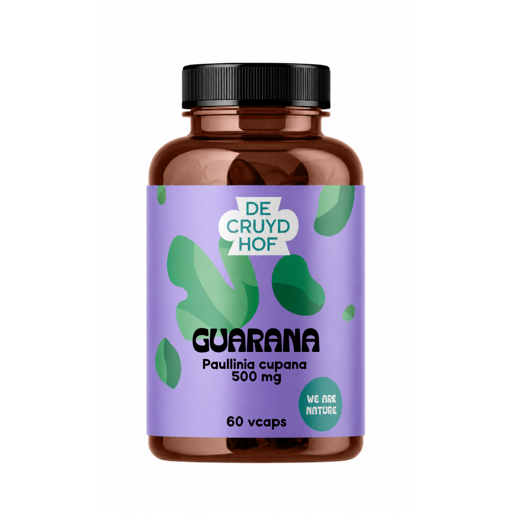 De Cruydhof Guarana (60 vega capsules)