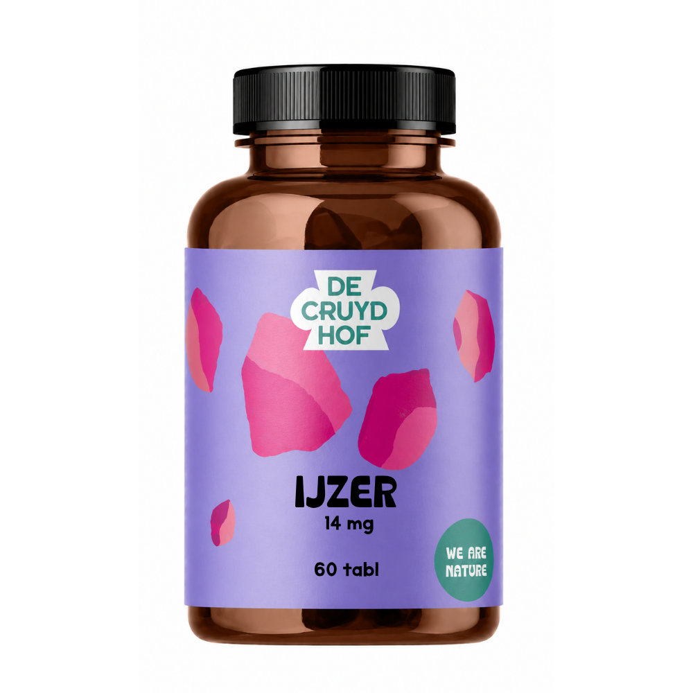 De Cruydhof IJzer (60 tabletten)