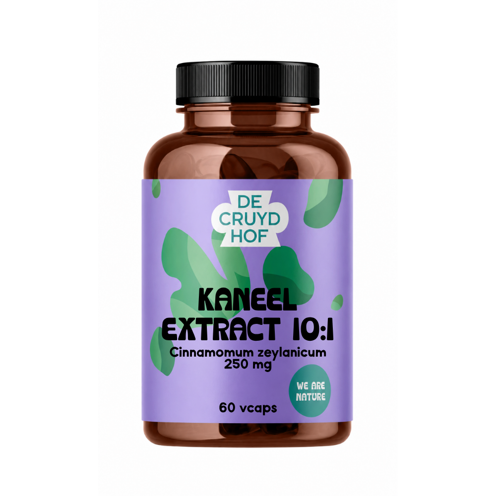 De Cruydhof Kaneel Extract 10:1 (60 vega capsules)