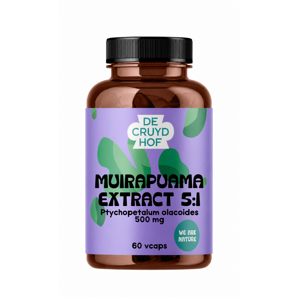 De Cruydhof Muirapuama Extract 5:1 (60 vega capsules)