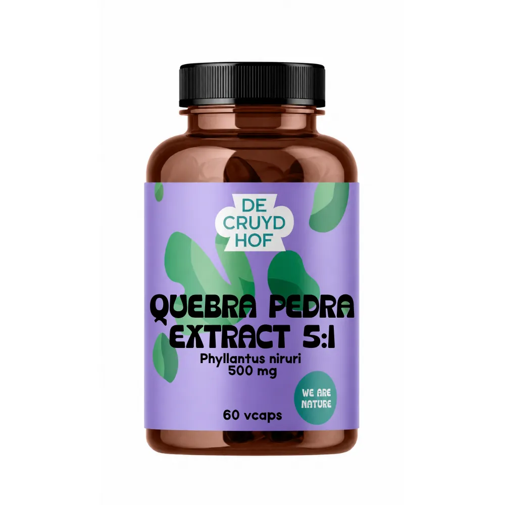 De Cruydhof Quebra Pedra Extract 5:1 (60 vega capsules)