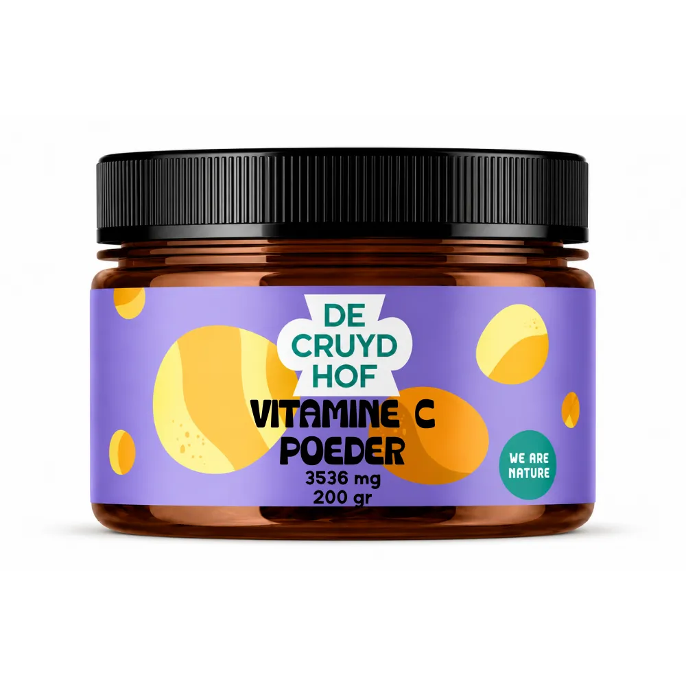 De Cruydhof Vitamine C Poeder (200 gr)