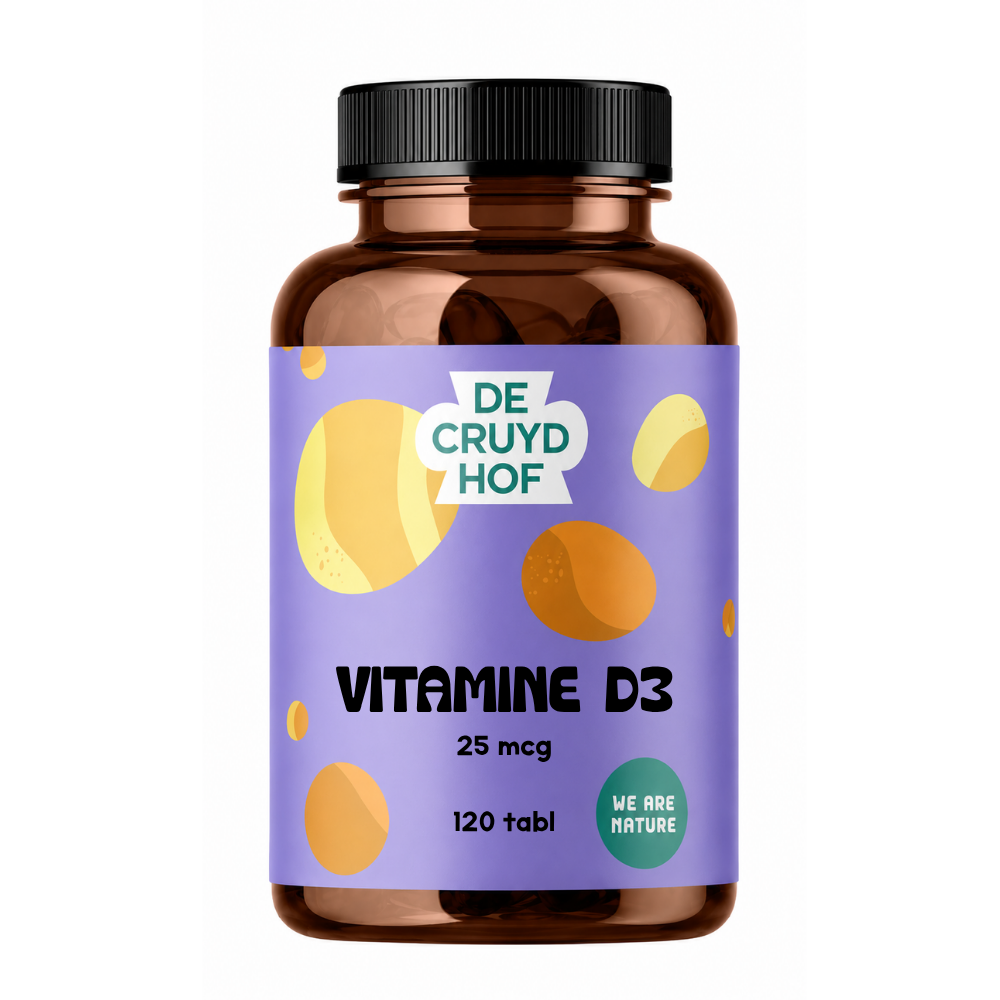 De Cruydhof Vitamine D3 (120 tabletten)