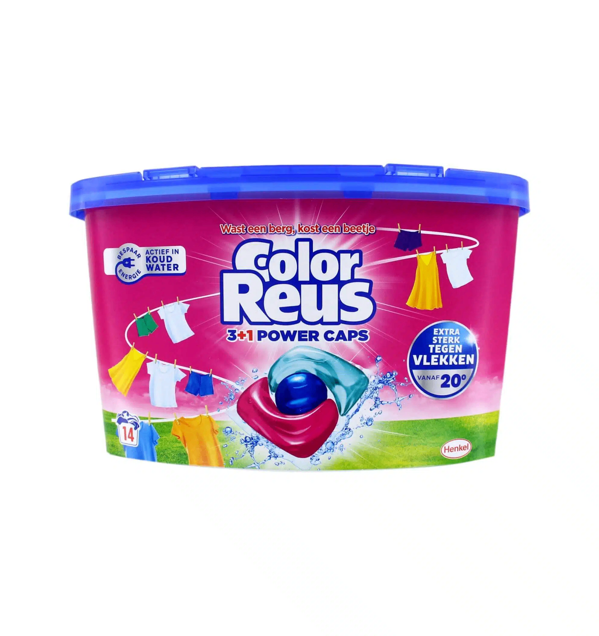 Color Reus 3+1 Power Caps (14 stuks)