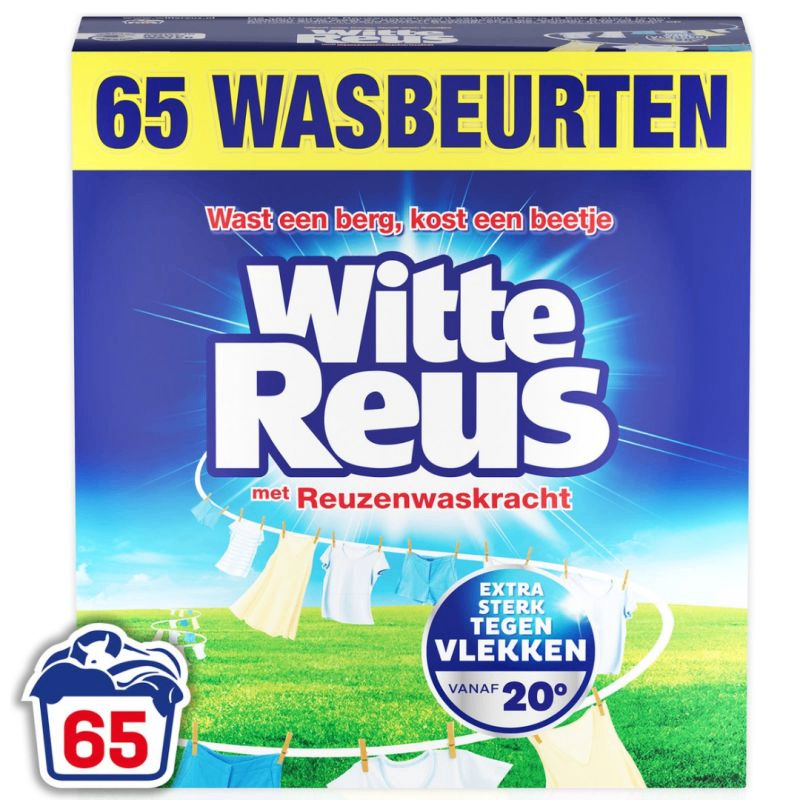 Witte Reus Poeder - 65 Wasbeurten (3000 gr)