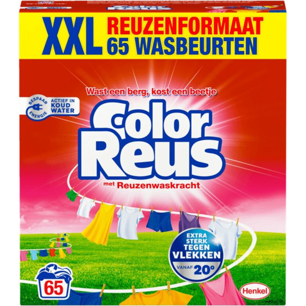 Color Reus Poeder - 65 Wasbeurten (3000 gr)