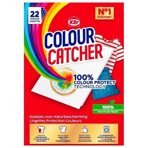 K2r Colour Catcher Sheets (22 stuks)