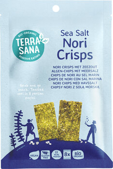 TerraSana Nori Crisps Zeezout (16 gr)