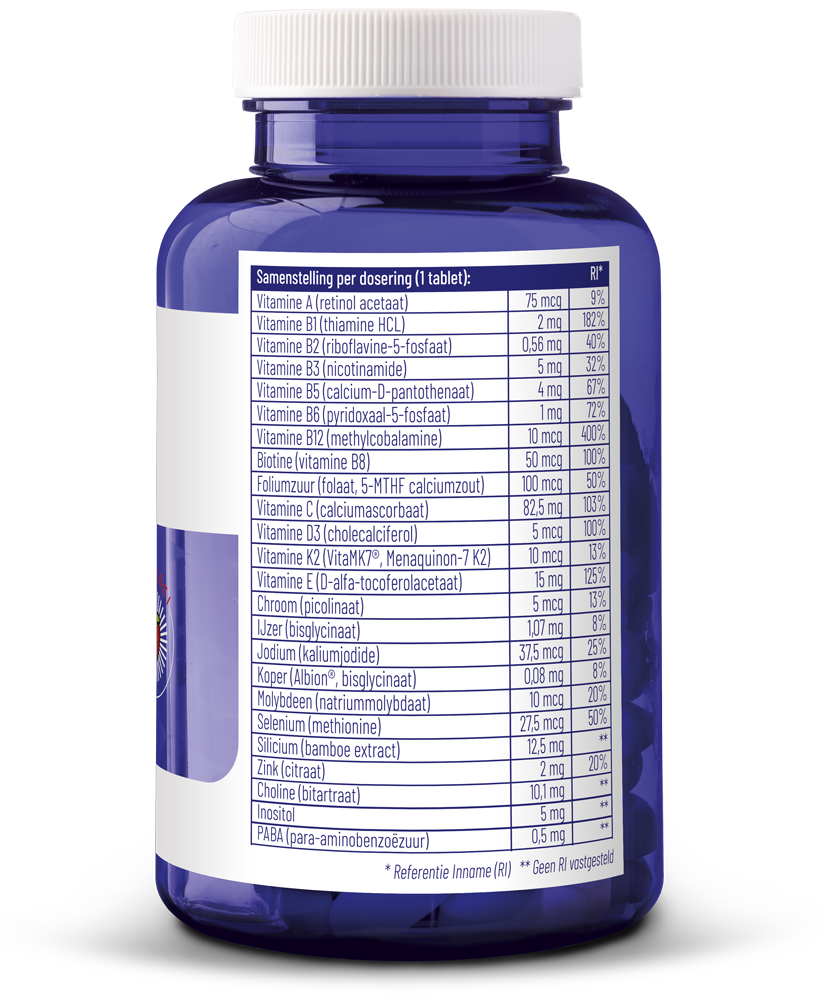 Vitakruid Multi One-a-day Junior (90 kauwtabletten) - image 2
