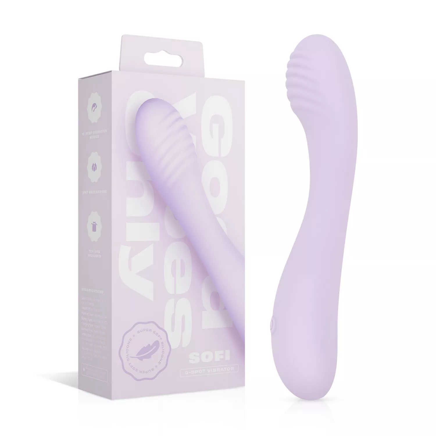 Good Vibe Only Sofi G Spot Vibrator Paars (1 stuk)