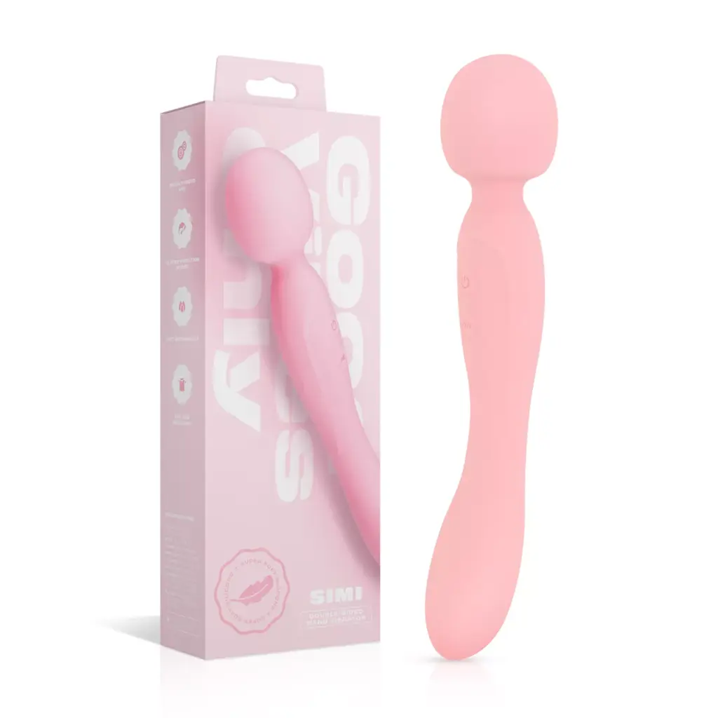 Good Vibe Only Simi Dubbelzijdige Wand Vibrator Roze (1 stuk)