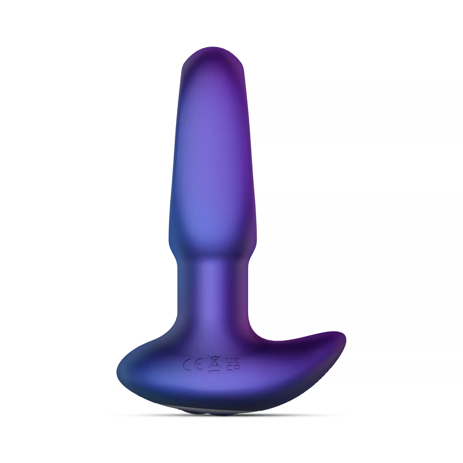 Hueman Voyager Vibrerende Butt Plug met Tikfunctie Paars (1 stuk) - image 3