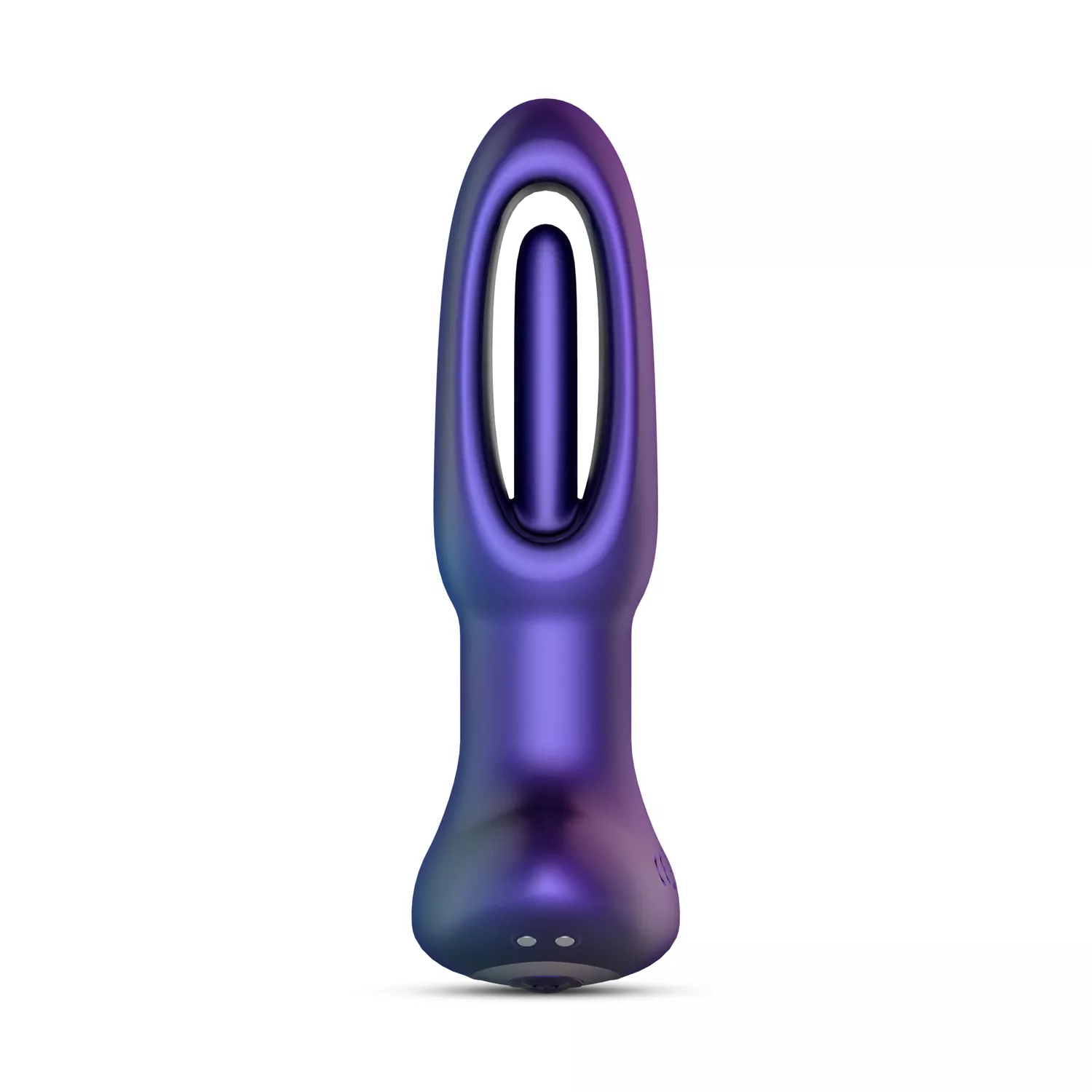 Hueman Voyager Vibrerende Butt Plug met Tikfunctie Paars (1 stuk) - image 4