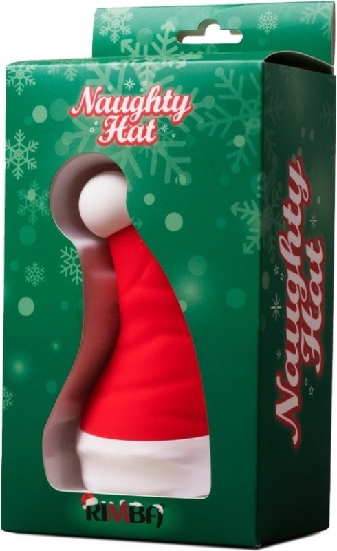 Rimba Naughty Hat Kerst Vibrator met Clitoris Stimulator (1 stuk)