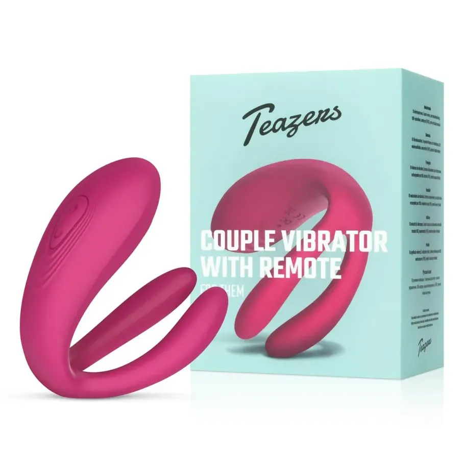 Teazers Couple Vibrator With Remote (1 stuk)