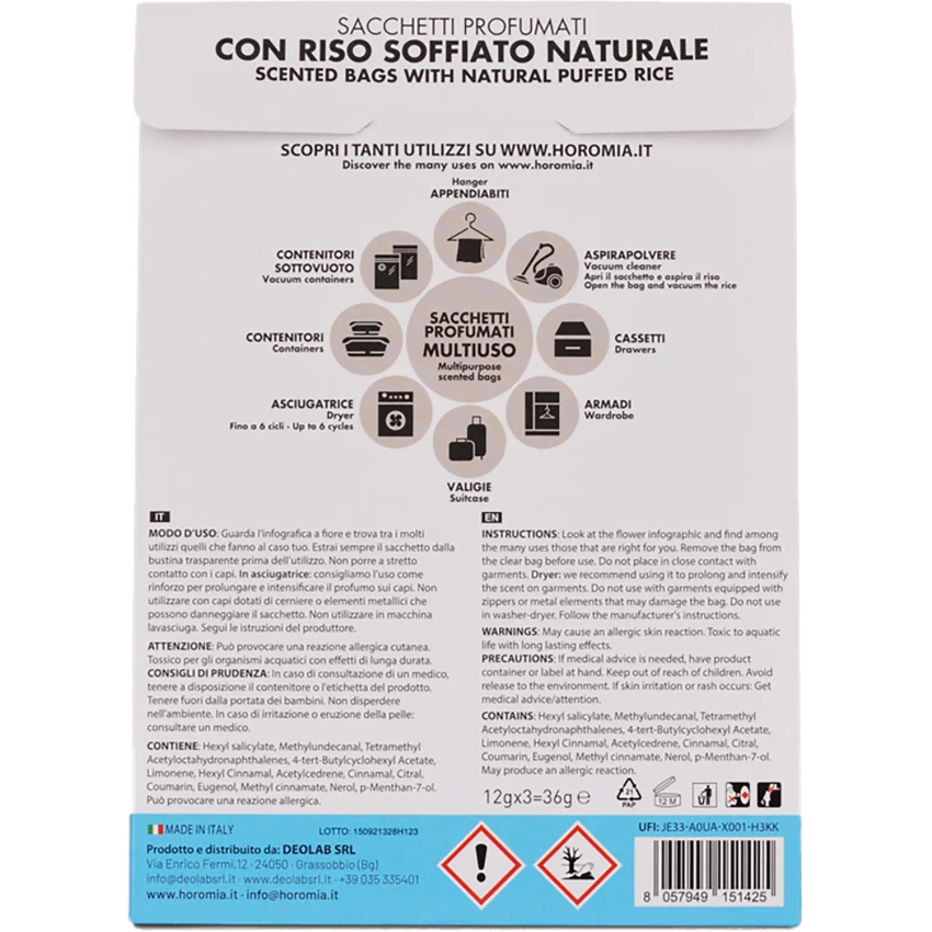 Horomia Geurzakjes Fresh Cotton (36 gr)
