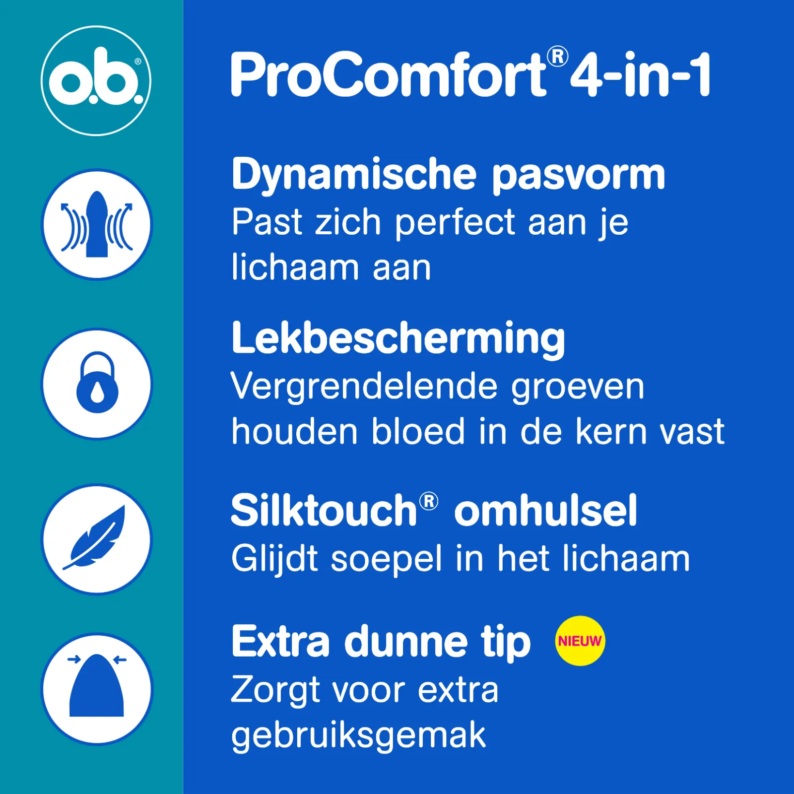 Ob Tampons Comfort Advanced Mini (16 stuks) - image 2