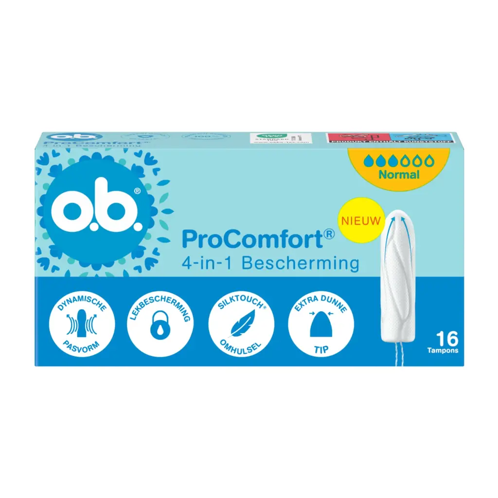 Ob Tampons Comfort Advanced Normal (16 stuks)