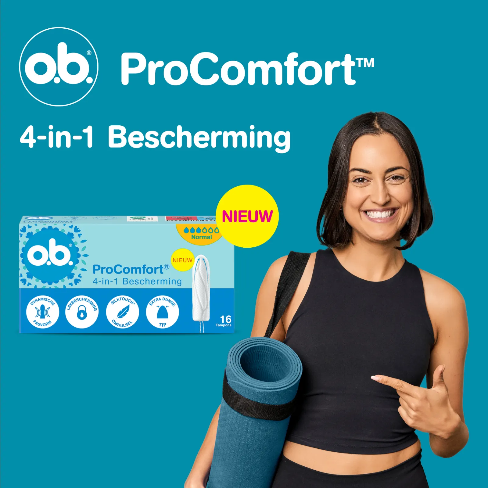 Ob Tampons Comfort Advanced Normal (16 stuks)