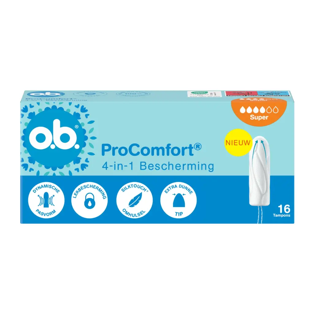 Ob Tampons Comfort Advanced Super (16 stuks)