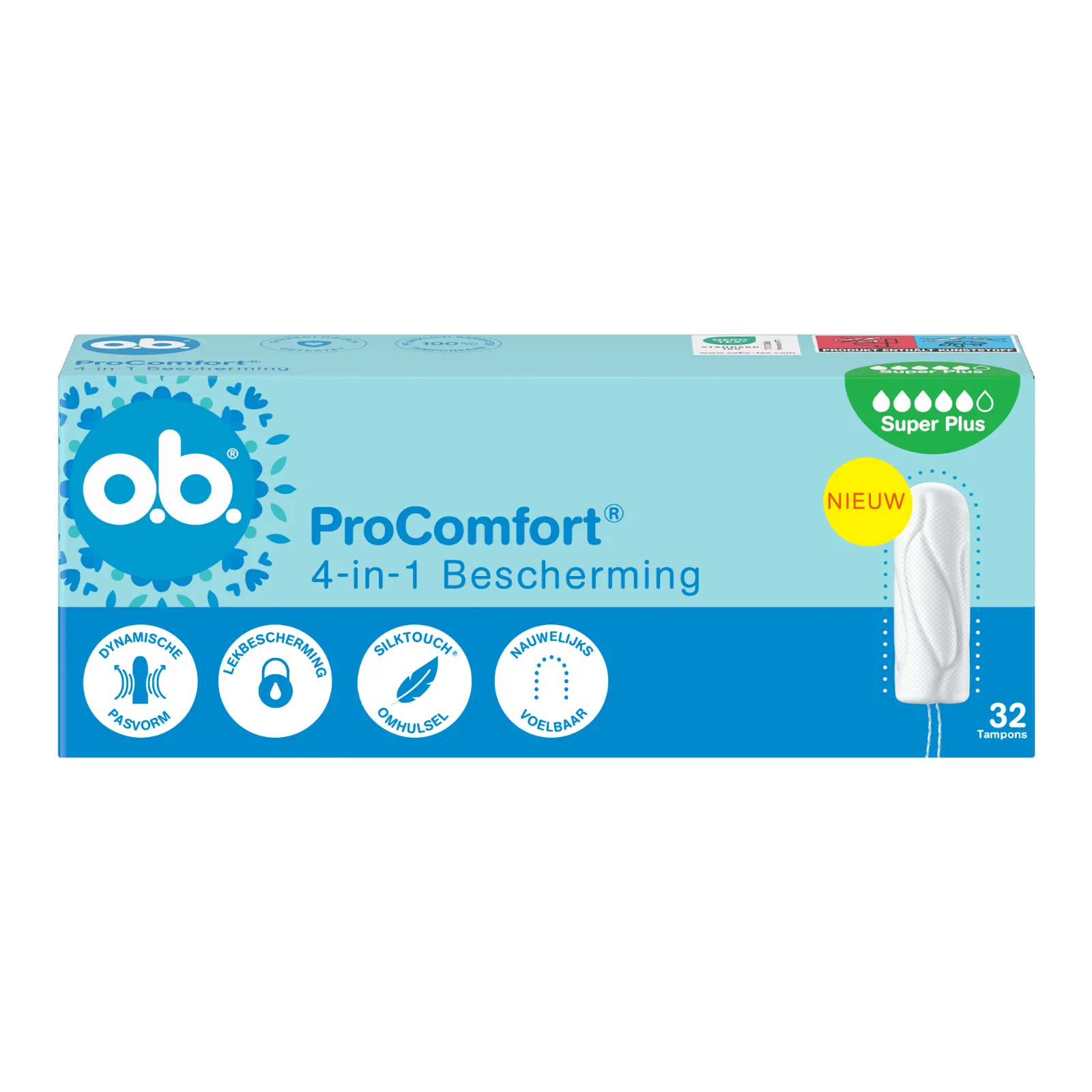 Ob Tampons Comfort Advanced Super Plus (32 stuks)