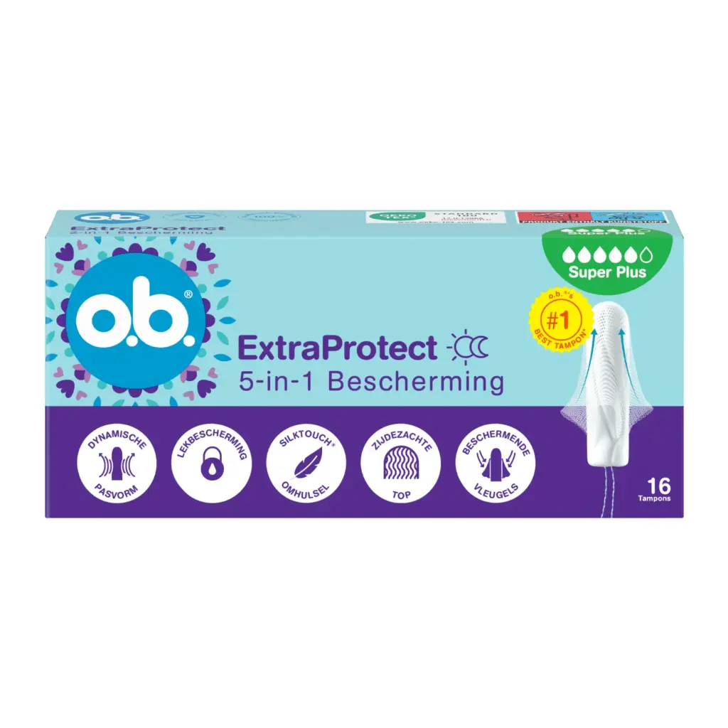 Ob Tampons ExtraProtection Super Plus (16 stuks)