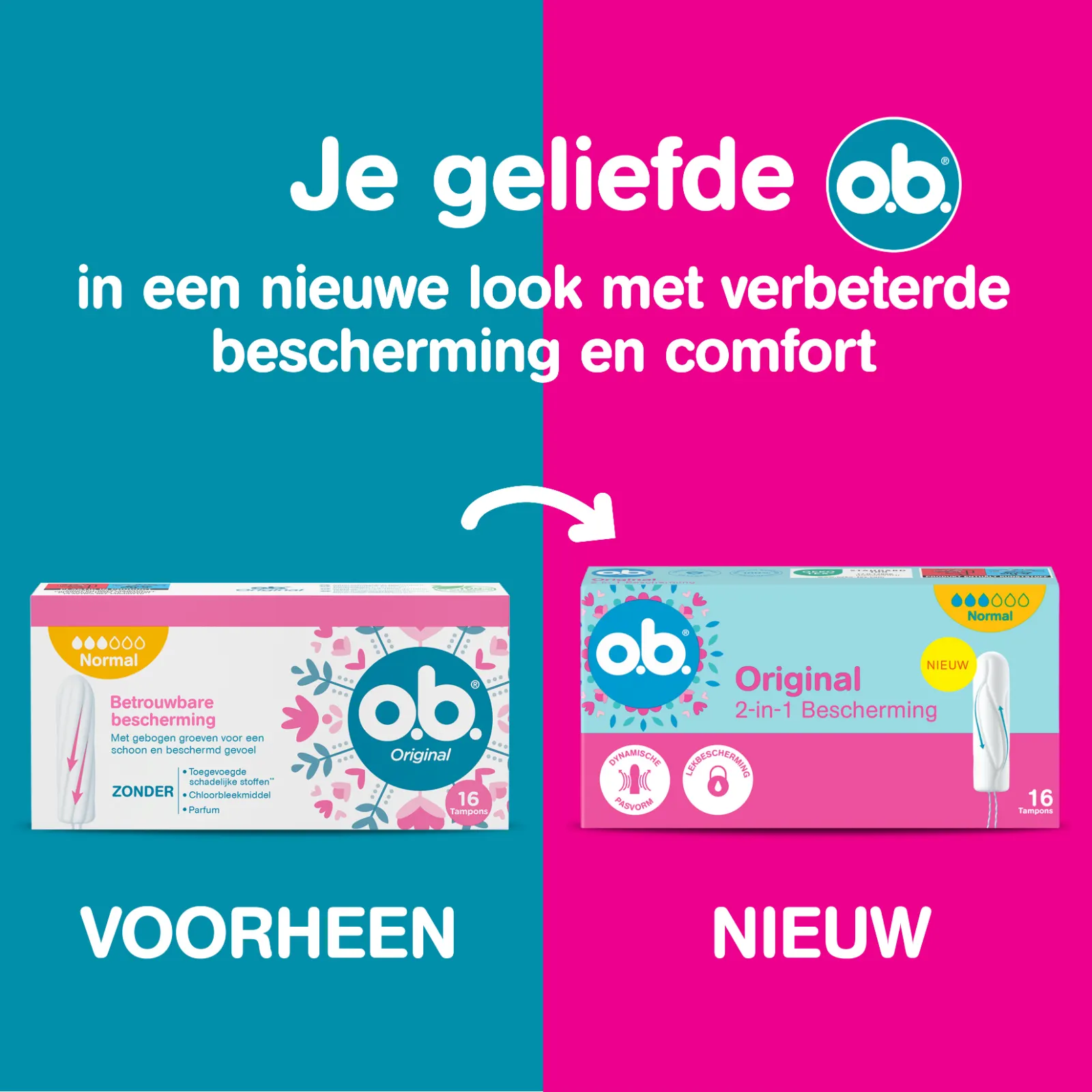 Ob Tampons Normal (16 stuks) - image 4