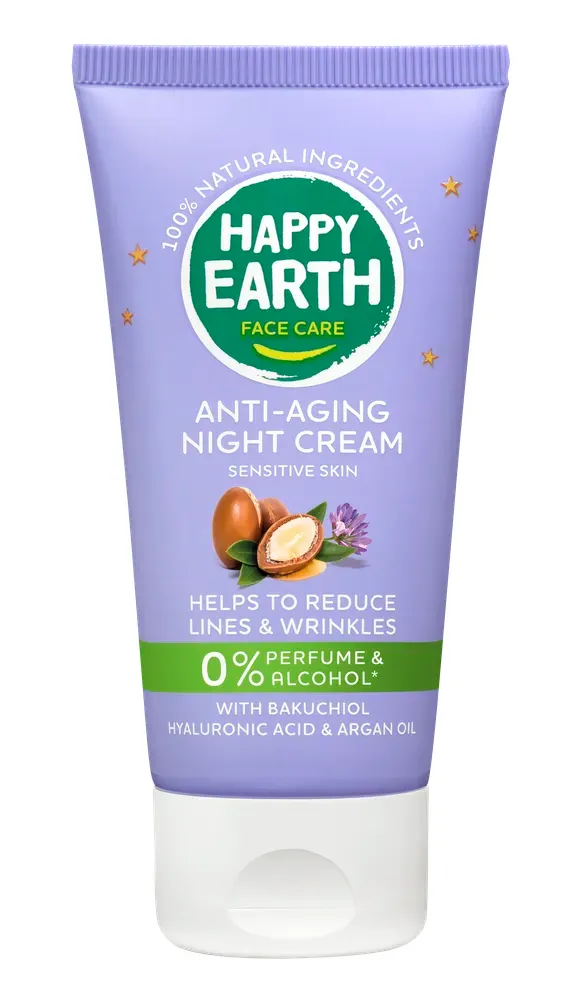 Happy Earth Nachtcrème Anti-age (50 ml)