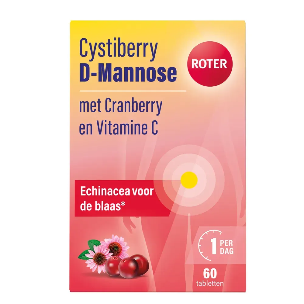 Roter Cystiberry D-mannose (60 tabletten)
