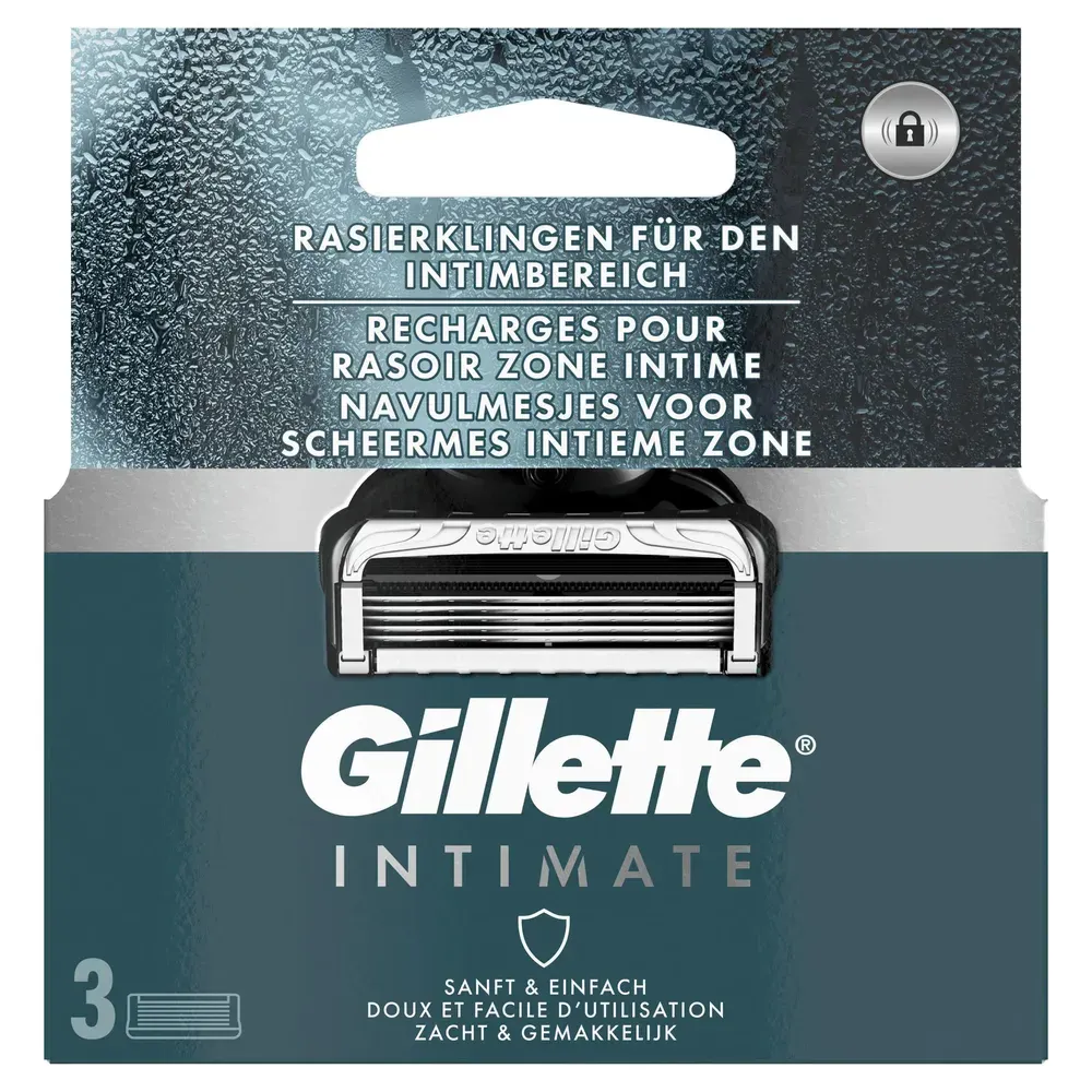 Gillette Intimate Navulmesjes (3 stuks)