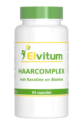 Elvitum Haarcomplex met Keratine en Biotine (60 cap)