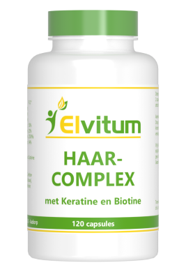 Elvitum Haarcomplex met Keratine en Biotine (120 capsules)