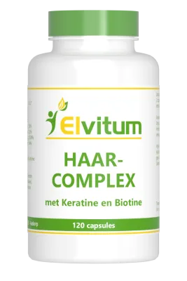 Elvitum Haarcomplex met Keratine en Biotine (120 cap)
