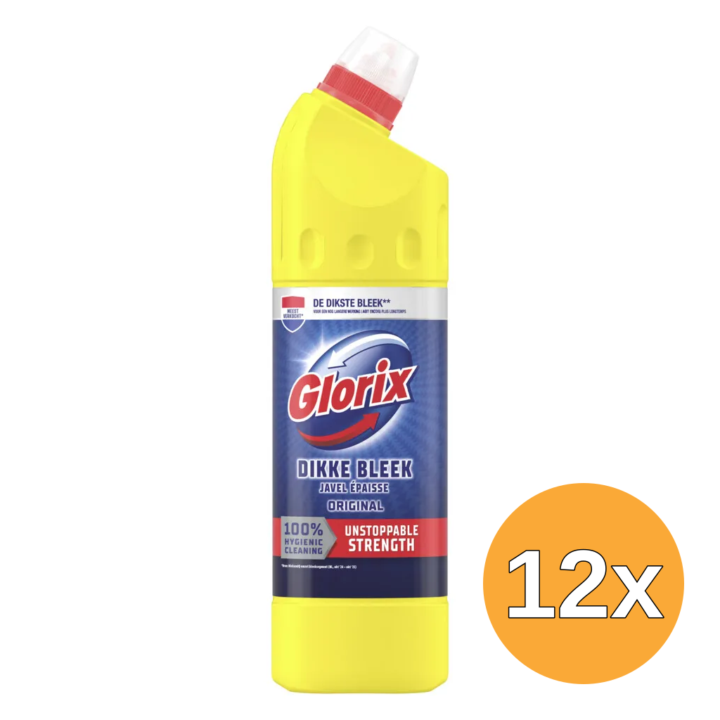 12x Glorix Bleek Original (1000 ml)