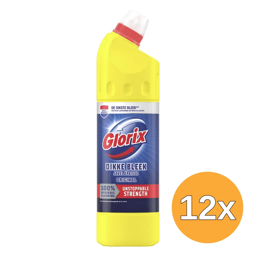 12x Glorix Bleek Original (1000 ml)
