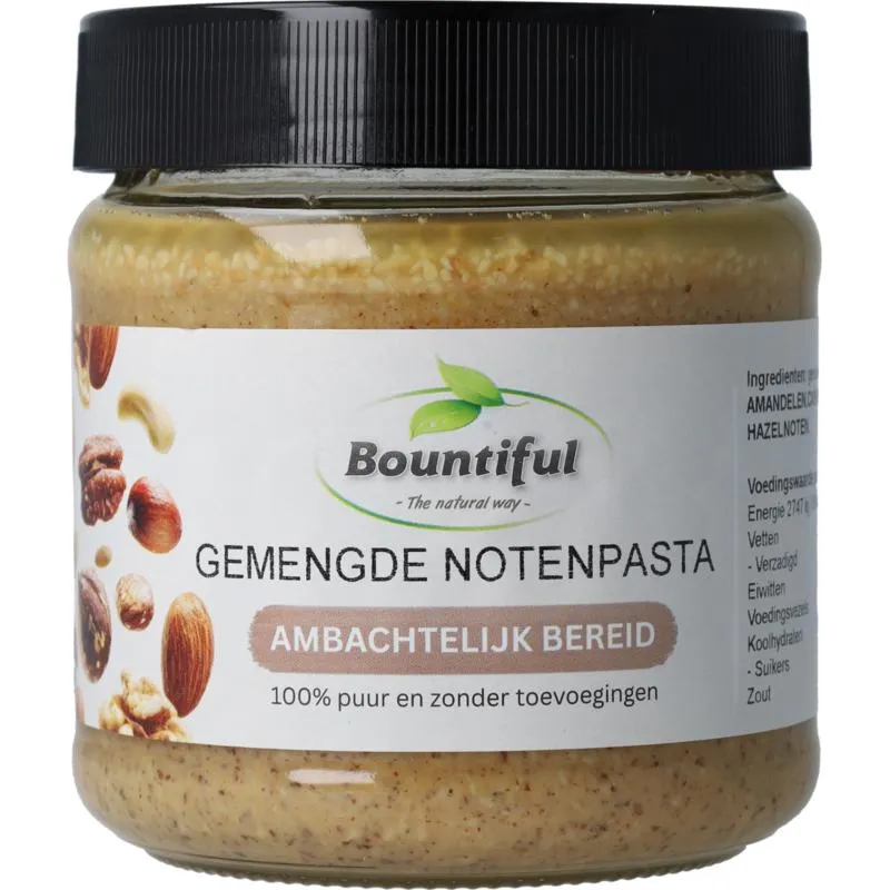 Bountiful Gemengde Notenpasta (350 gr)
